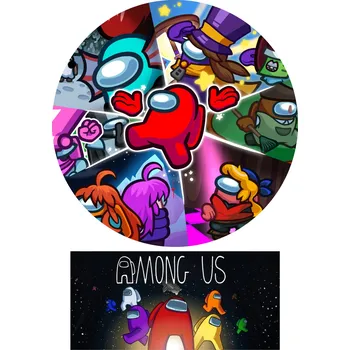 Jedlá dekorace na dort HeliumKing Jedlý obrázek na dort - Among Us Veľkostť jedlý papier: Oblátka 0,6 mm