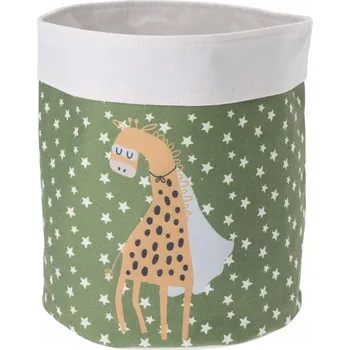 Úložný box Dětský úložný koš na hračky 24×29 cm - žirafa