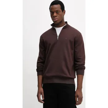 Pánský svetr Svetr Calvin Klein LV040BM356 hnědá 89X, vel. XL