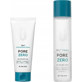 Sada 2 produktů Be The Skin BHA+ PORE ZERO: Čisticí pěna 150 g + Tonikum