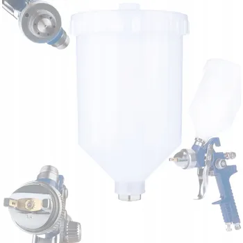Stříkací pistole NÁDRŽKA 600ML PRO LAKOVACÍ PISTOLI HVLP LAKOVACÍ PISTOLE ROSFIX