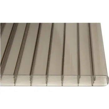 Polykarbonátová deska LEXAN® Polykarbonátová komůrková deska 16 MM BRONZ, 6 stěn 2100 x 1000 x 16 mm
