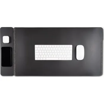 Pininfarina Segno, Podložka na stůl s nabíječkou Pininfarina, černá - Formadore