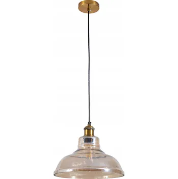 AXEL, závěsné svítidlo, 1 světlo, E27, jantarová, průměr: 28 cm