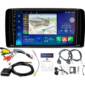 Autorádio GPS RÁDIO ANDROID MERCEDES R TŘÍDA 2006-2014 CARPLAY WIFI USB BT 2/64GB