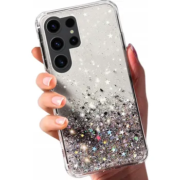 Pouzdro na mobilní telefon Zadní Kryt RCBR pro Samsung Galaxy S23 ultra BROKAT CASE bezbarvý