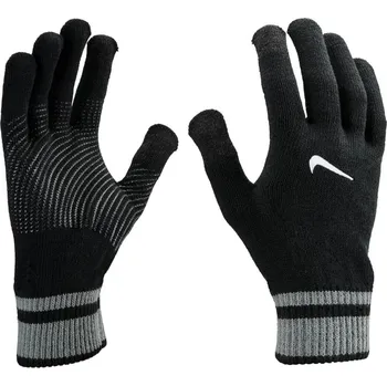 Rukavice Rukavice NIKE-KNITTED TECH-GRIP GLV BK/SG/WH Černá M