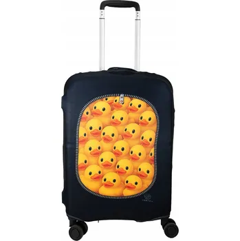 Elastický obal na kufr - “Kufr plný kačenek” - Abbara