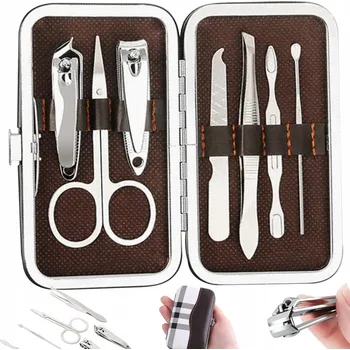 POUZDRO 8 v 1 MANIKÚRA, PEDIKÚRA A NEHTY v ŠKRABKA PILNÍK , PILNÍK NA UZLOVÁNÍ