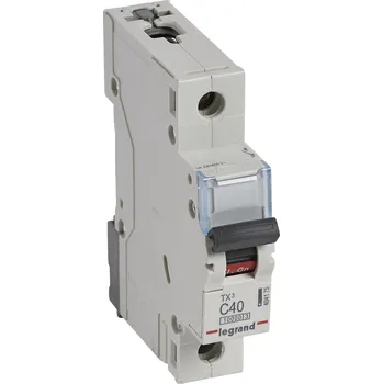 vypínač LEGRAND Jistič 40A, charakteristika C, typ S191 TX3 S311, 10kA AC