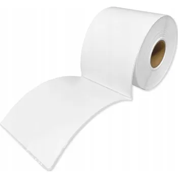 Samolepící etiketa Termální etikety Ironpack 100x150 mm bílé, perforované, 500 kusů