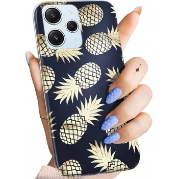 Pouzdro na mobilní telefon Zadní Kryt Hello Case pro Xiaomi Redmi 12 zlatá