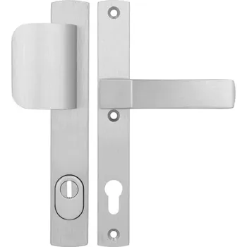 Dveřní kování Bezpečnostní kování AXA Solid Flex Premium, klika-madlo 92/F6