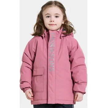 Chlapecká bunda Dětská zimní bunda Didriksons Talvi Heather Pink 380 100
