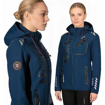 Dámská softshellová bunda Dámská softshellová bunda Geo Norway REINE podzimní přechodová pro každodenní nošení