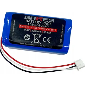 Baterie Akumulátor pro Liectroux E30 C30B 2D C30B iHome iHRV2 2,6Ah 14,4V