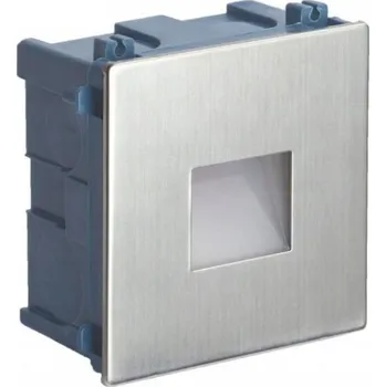 Venkovní osvětlení Venkovní nástěnné svítidlo Su-ma šedé s integrovaným LED zdrojem 1 W