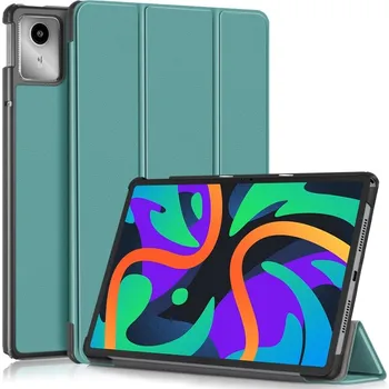Pouzdro na tablet VSECHNONAMOBIL 68741 LEATHER Zaklápěcí kryt pro Lenovo Tab M11 / K11 zelený