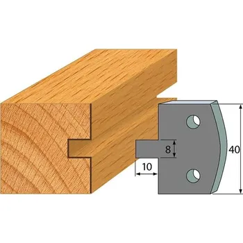 Fréza "IGM profil 094 - pár omezovačů 40x4mm SP"