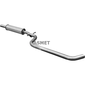 Tlumič výfuku Přední tlumič výfuku ASMET 03.114
