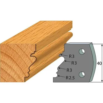 Fréza "IGM profil 122 - pár omezovačů 40x4mm SP"
