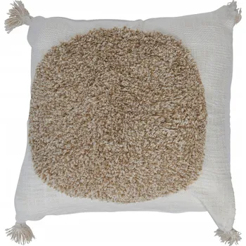 Polštář POLŠTÁŘ dekorativní s třásněmi 45cm Boho HV167802