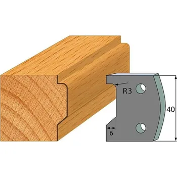 Fréza "IGM profil 032 - pár omezovačů 40x4mm SP"
