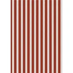 Ib Laursen Balicí papír Red Stripes – 5 m