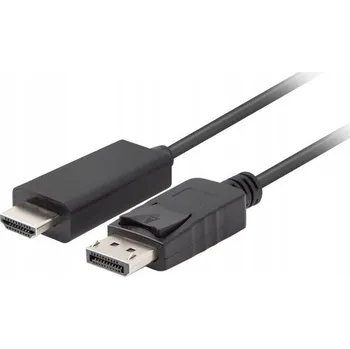 Video kabel KABELOVÝ DISPLAYPORT(M) V1.1 ->HDMI(M) 5M LANBERG
