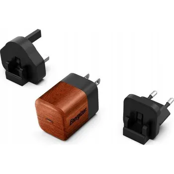 Energizer Cestovní síťová nabíječka EU/UK/US s PD