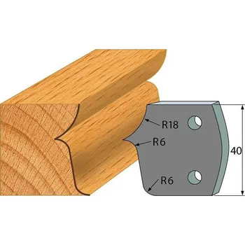 Fréza "IGM profil 046 - pár omezovačů 40x4mm SP"