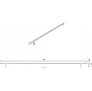 Nábytkové kování Nábytková úchytka SIRO 885-559ZN4 nikl matný, satén