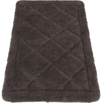 Koupelnová předložka Koupelnová předložka e-floor hnědá 50x80 cm polyester protiskluzová