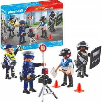Stavebnice Playmobil Playmobil Sada figurek policistů 71730