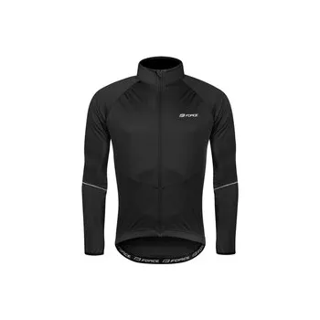 Cyklistická bunda Force bunda Arrow černá vel. XL