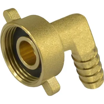 Vodovodní potrubí V&amp;G Mosazný hadičník s převlečnou matkou 3/4" x 14mm - ROHOVÝ (6840) 68403414