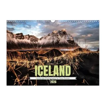 Kalendář Natural scenery of Iceland (Wall Calendar 2026 DIN A3 landscape), CALVENDO 12 Month Wall Calendar (EN)