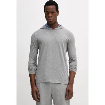 Pánské tričko Tričko s dlouhým rukávem BOSS 50515306 šedá 90X, vel. XL