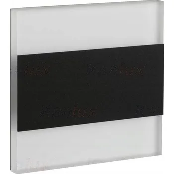 Bodové svítidlo Schodišťové svítidlo Kanlux 0,8 W integrovaný LED zdroj 7,5 cm černé