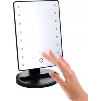 Kosmetické zrcátko LED KOSMETICKÉ ZRCÁTKO S PODSVÍCENÍM PRO MAKE-UP