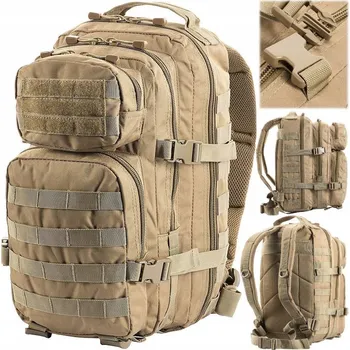 Outdoorové zavazadlo Batoh Assault M-Tac do 20 l hnědý