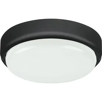 Venkovní LED nástěnné stropní Stropní Svítidlo , černé, kulatý 20 cm, 4000K, Rabalux
