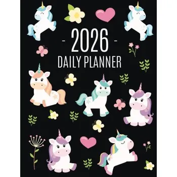 Diář Unicorn Daily Planner 2026 (EN)