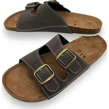 Pánské pantofle Bio Pánské šedé korkové pantofle Barva: Šedá, Velikost: 44