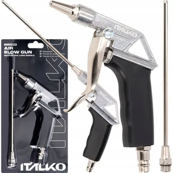 Příslušenství ke kompresoru ITALKO PNEUMATICKÁ PISTOLE NA PROFUKOVÁNÍ S DLOUHOU TRYSKOU 1/4"