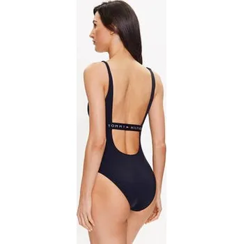 Dámské oblečení Tommy Hilfiger Bikiny UW0UW04126 Tmavomodrá XS