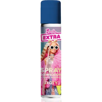 Stylingový přípravek BARBIE Zlatý brokat ve spreji na vlasy 75 Ml