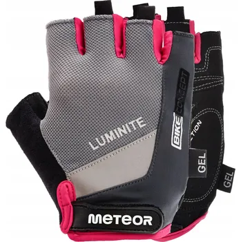 Cyklistické rukavice Cyklistické rukavice Meteor XS šedé