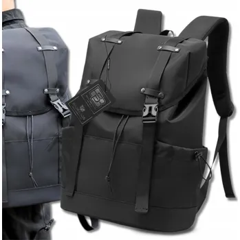 Cestovní taška Plecak CZARNY Do Samolotu PODRÓŻNY Miejski Příruční BAD&BAGS Voděodolný