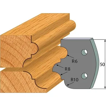 Příslušenství k frézce "IGM profil 520 - pár omezovačů 50x4mm SP"